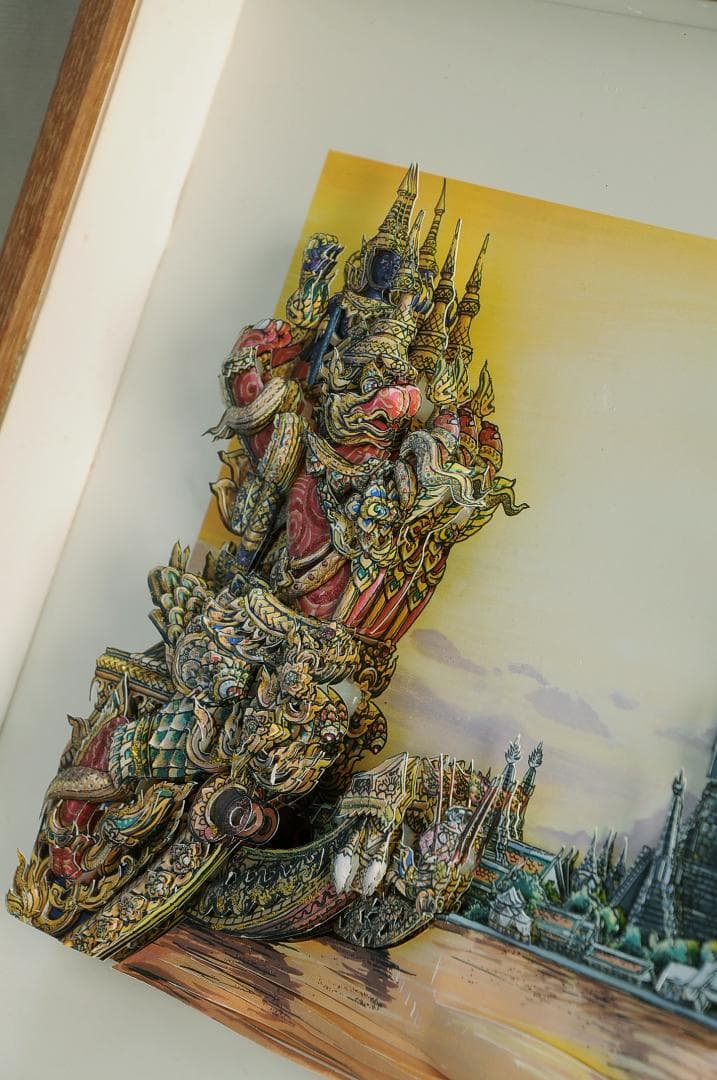 シャドーボックス  BurgeとTemple of Dawn (暁の寺