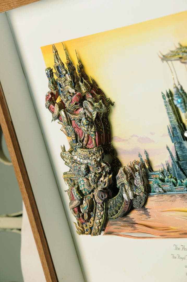 シャドーボックス  BurgeとTemple of Dawn (暁の寺