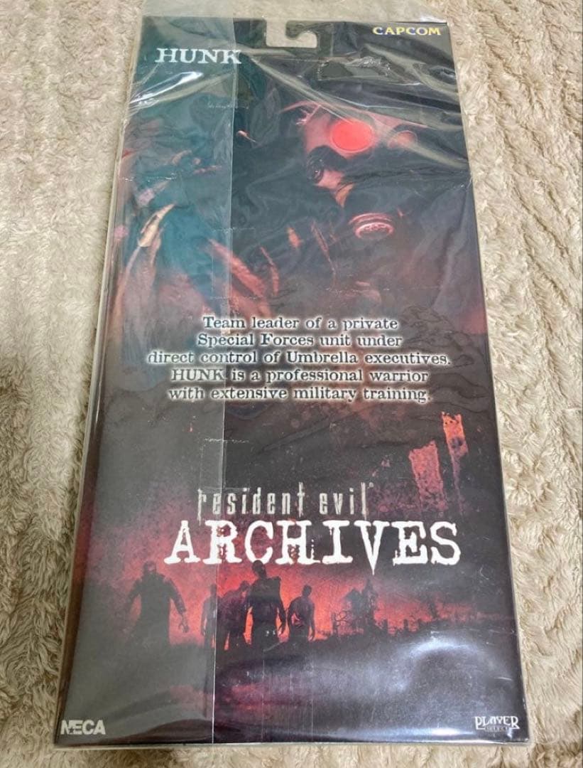 バイオハザードアーカイブス アクションフィギュア ハンク レア 当時品