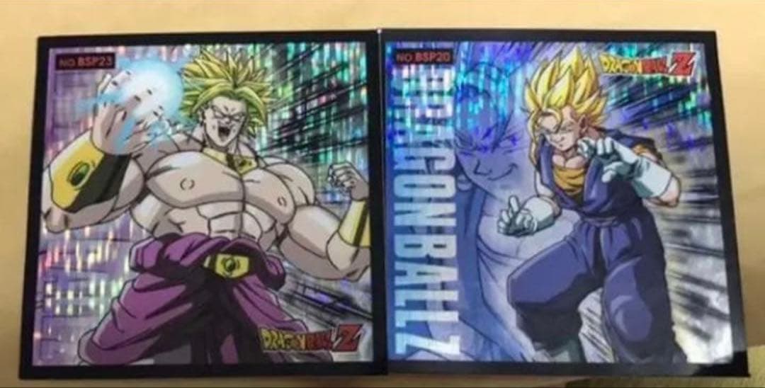 【即日発送】ドラゴンボールZ スーパーベジット　ブロリー　シール　龍珠