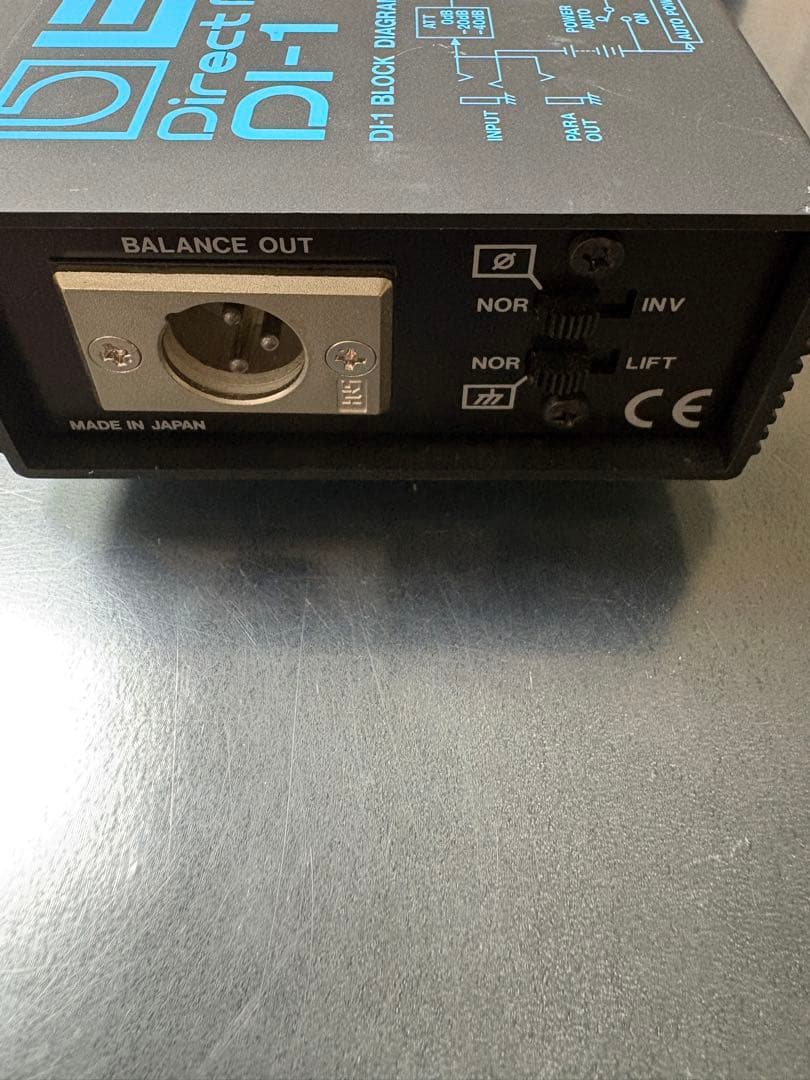 BOSS DI-1 ダイレクトボックス　元箱付き