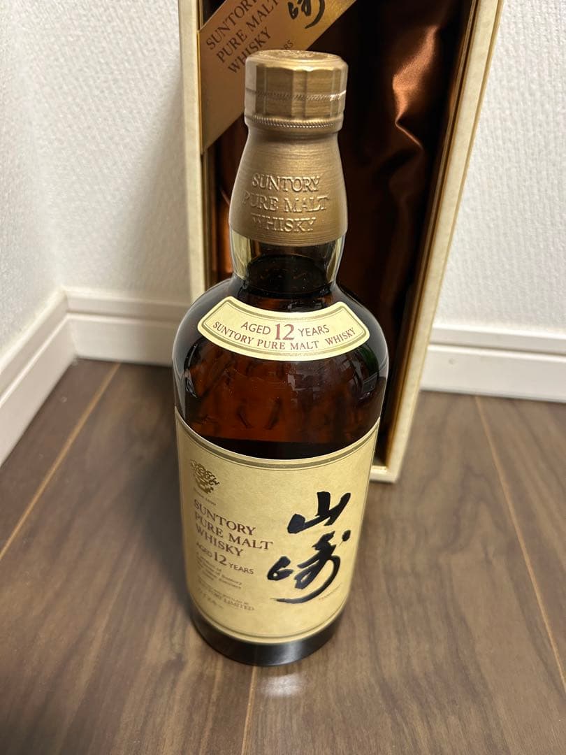 ◇サントリー 山崎 12年 ピュアモルト750ml 43% 箱付き ジャパニーズ