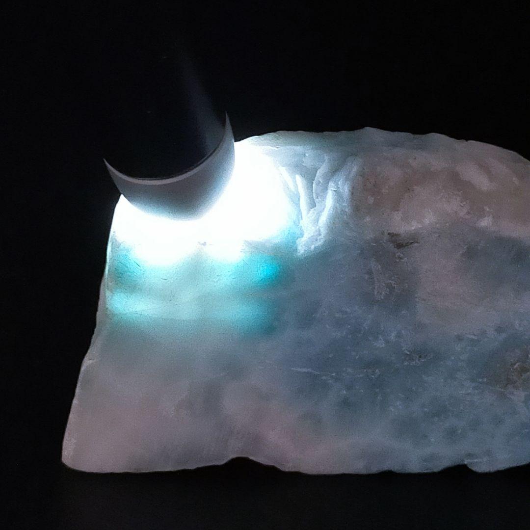 ラリマー原石のスライス②