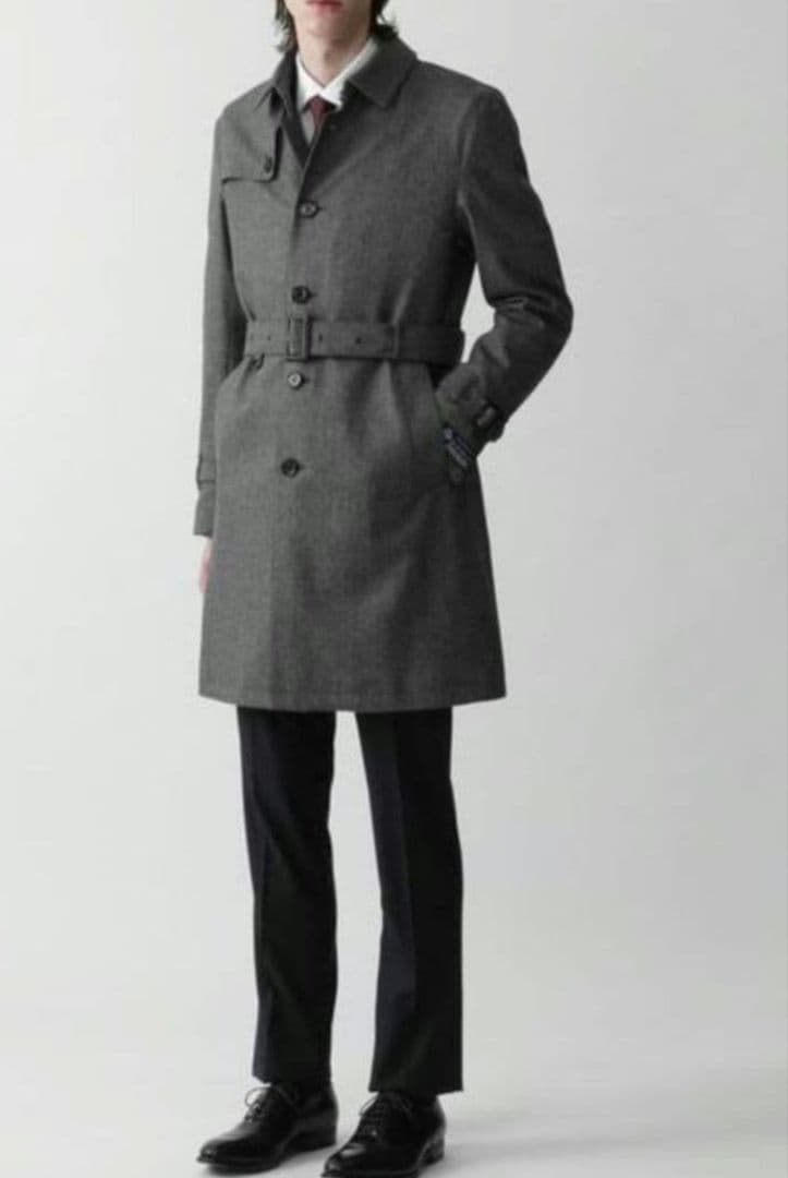 定価13万　ブラックレーベルクレストブリッジグレー 　メンズコート