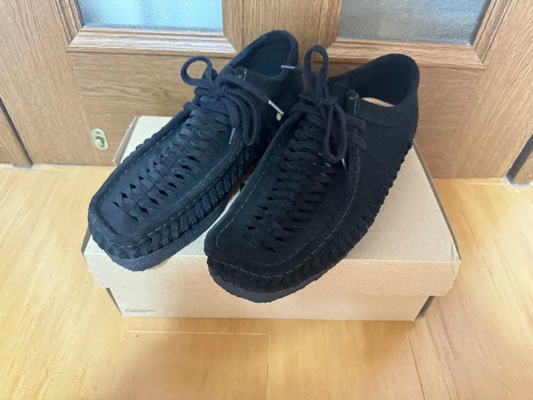 靴 Supreme Clarks Originals Woven Wallabee