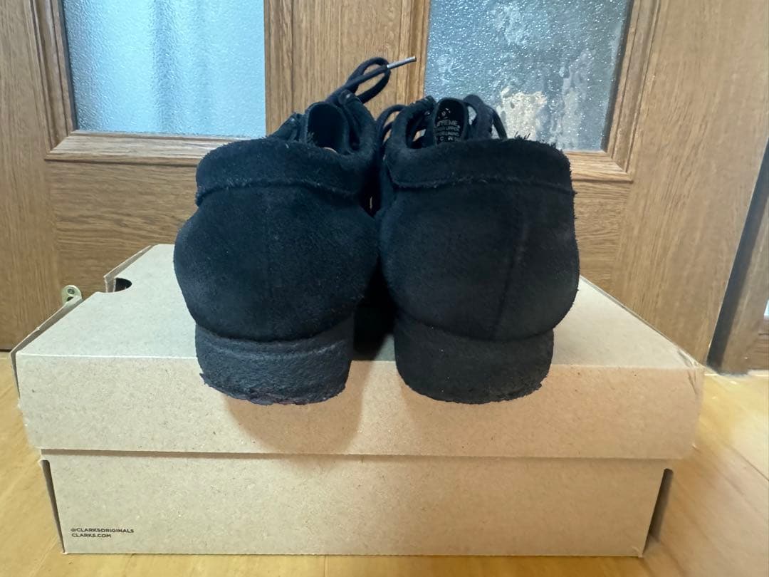 靴 Supreme Clarks Originals Woven Wallabee