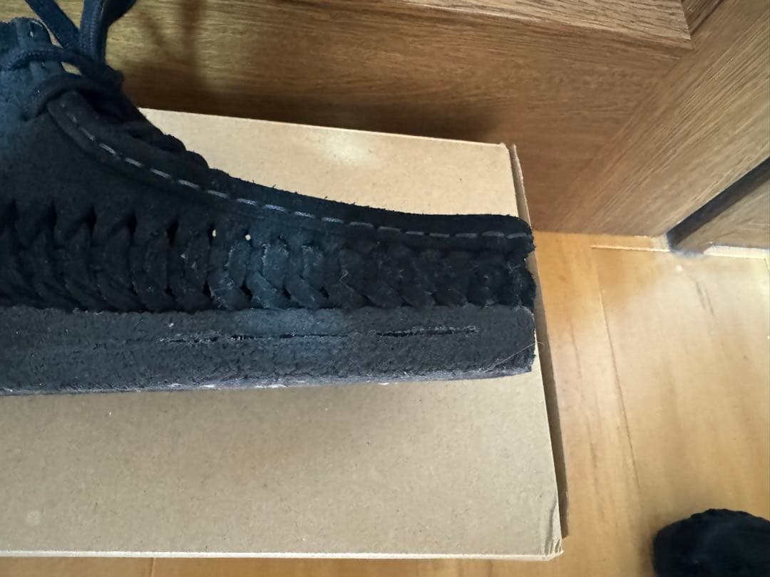 靴 Supreme Clarks Originals Woven Wallabee