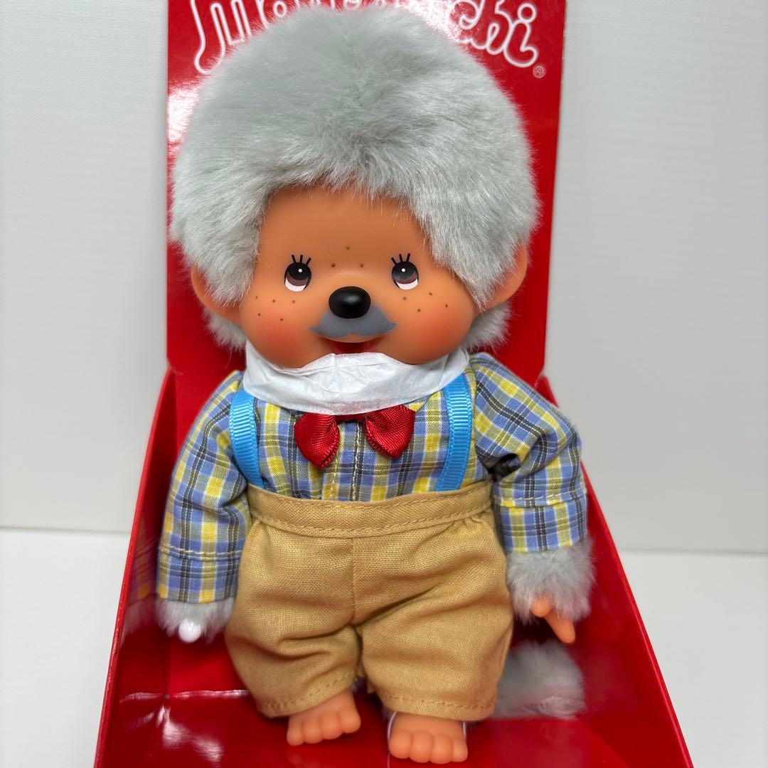 新品 おじいさん EU限定 モンチッチ monchhichi 4343
