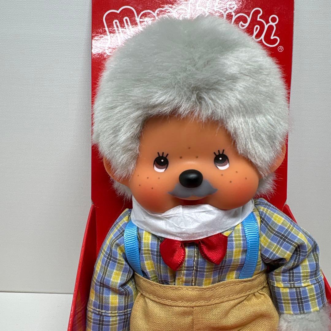 新品 おじいさん EU限定 モンチッチ monchhichi 4343