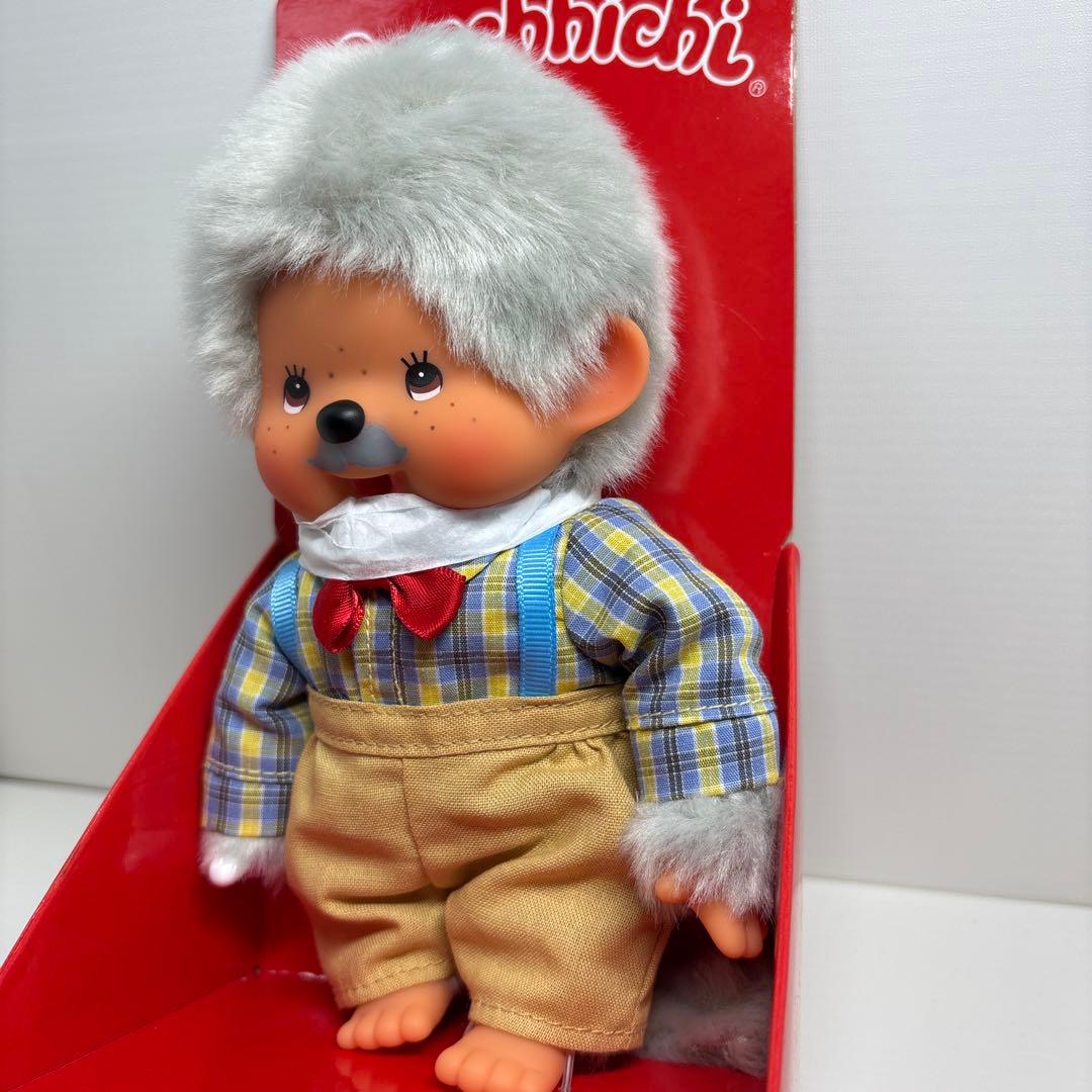 新品 おじいさん EU限定 モンチッチ monchhichi 4343