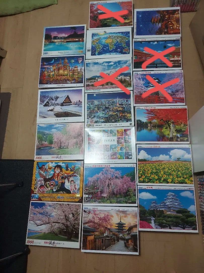 風景　ディズニー　Jigsaw Puzzle ジグソーパズル　大量　まとめ売り