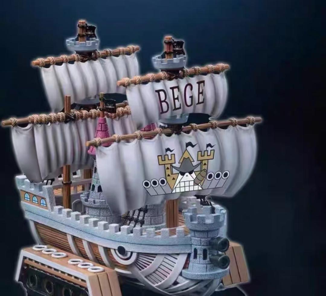 ワンピース M4 ノストラ・カストロ号ガレージキット スタチュー フィギュア