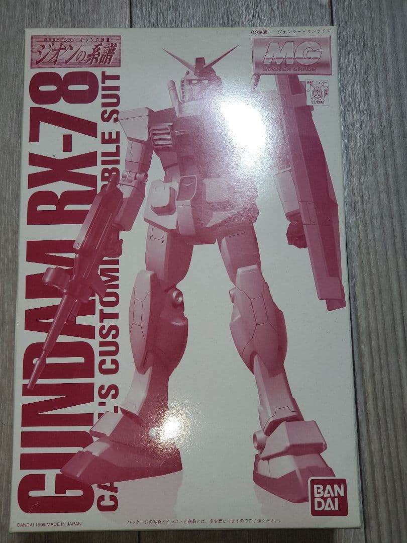 キャスバル専用ガンダム　RX-78　コーティングバージョン　ホビーショー限定