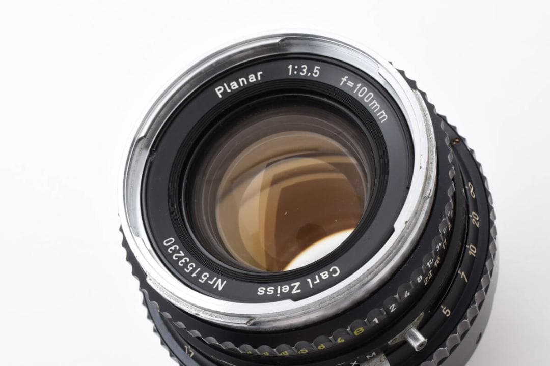 ハッセルブラッド HASSELBLAD Planar 100mm F3.5 先白