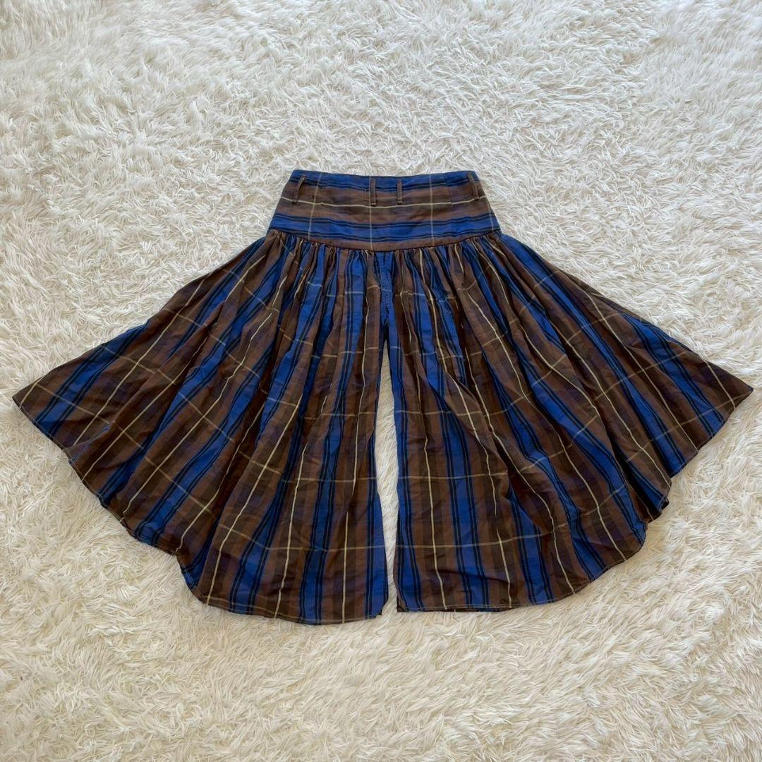 KAPITAL キャピタル　リネン混　麻　ガウチョ　パンツ　岡山御津工場産