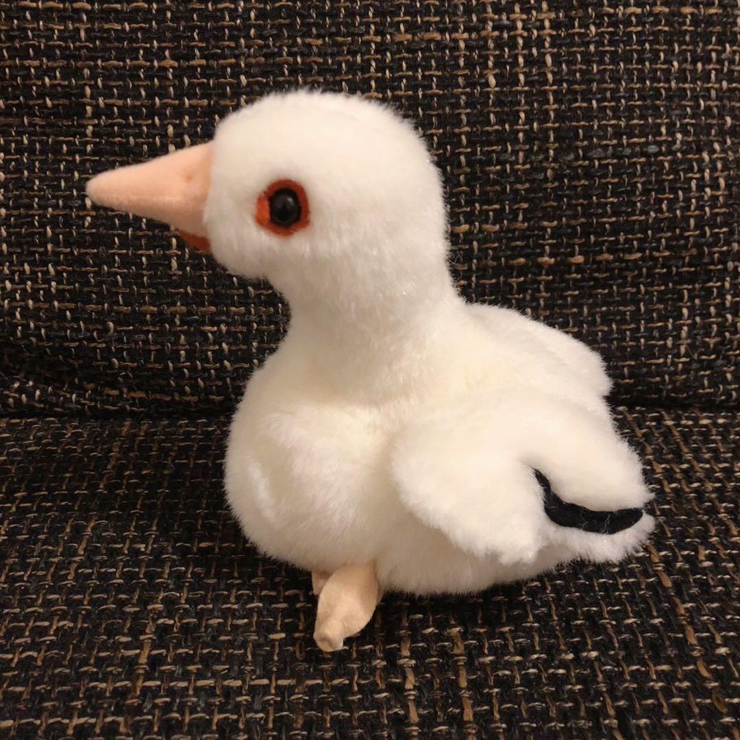 やまね工房　ぬいぐるみ　こうのとりのひな　コウノトリ