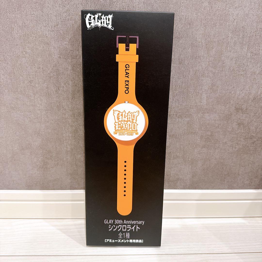 GiGO限定 GLAY EXPO 30th シンクロライト リストバンド