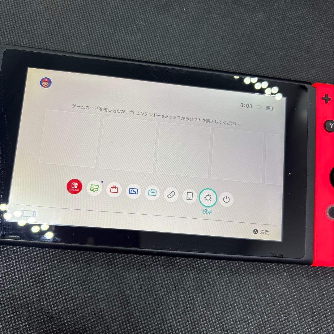 Nintendo Switch 本体 赤/青　バッテリー強化