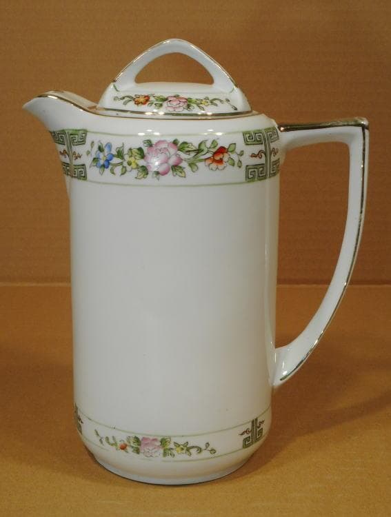 オールドノリタケ　 　　花文チョコレートセット