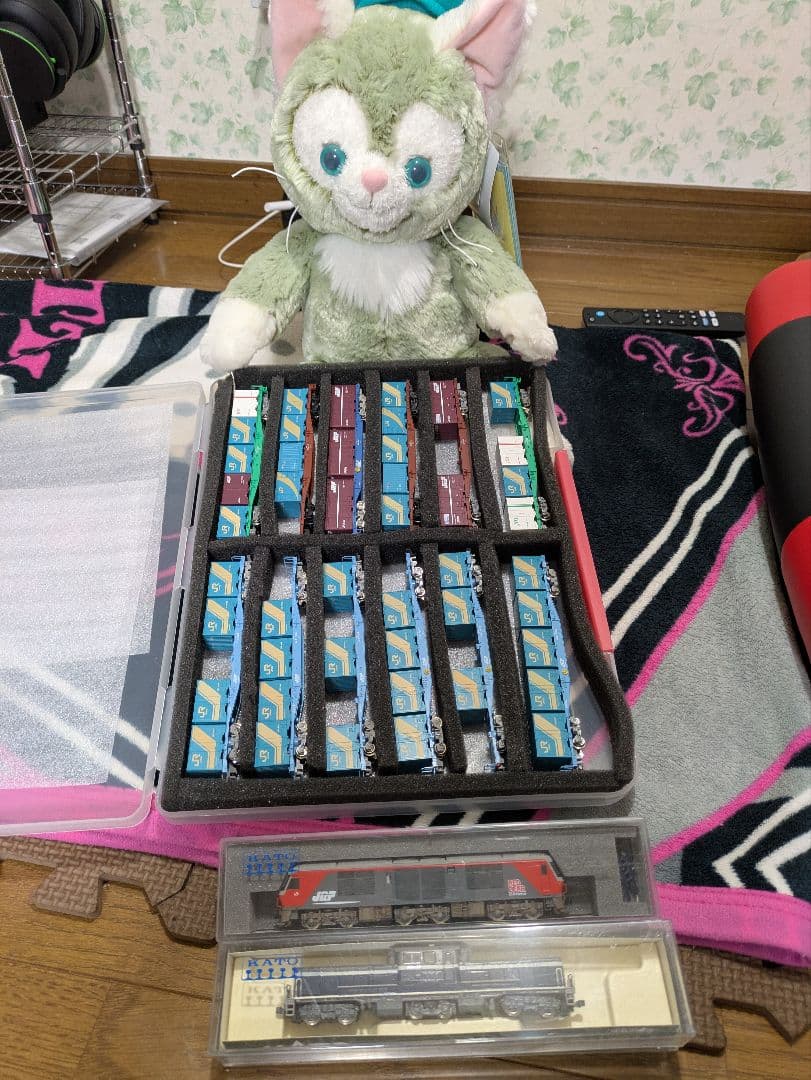 DF200+DD51A青（塗り替え）+コキ104　106セット