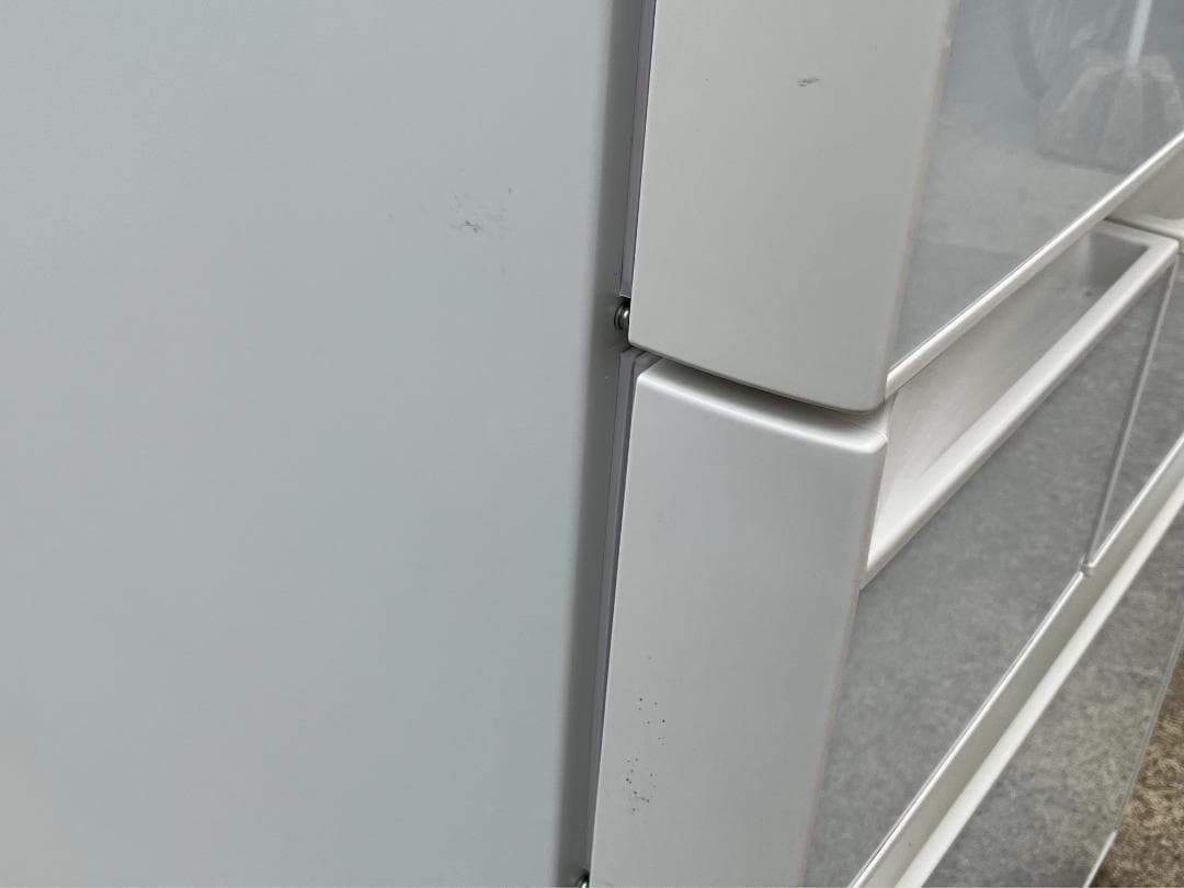 愛知岐阜/送料無料★東芝 410L冷蔵庫　GR-K41GXV(ZW)　17年製