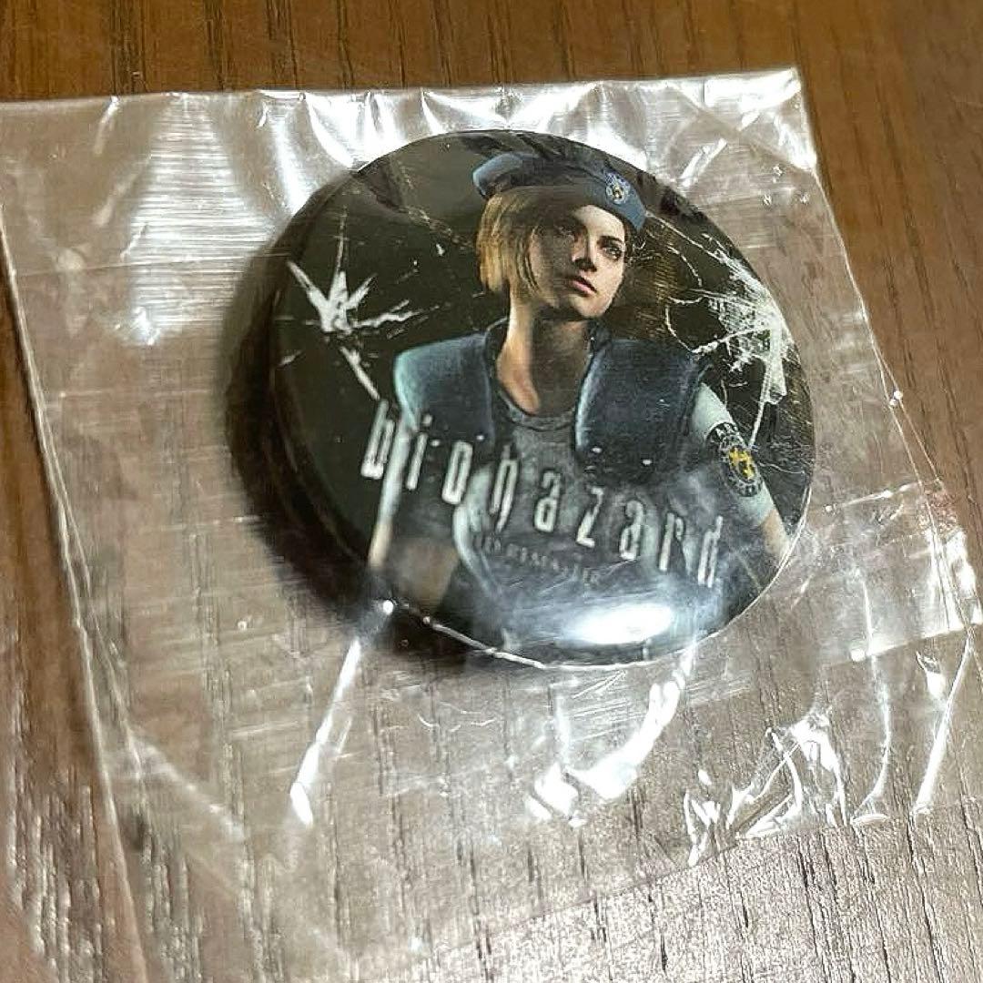 【新品★非売品】 バイオハザード ジル カラオケ パセラ コラボ 特典 缶バッジ