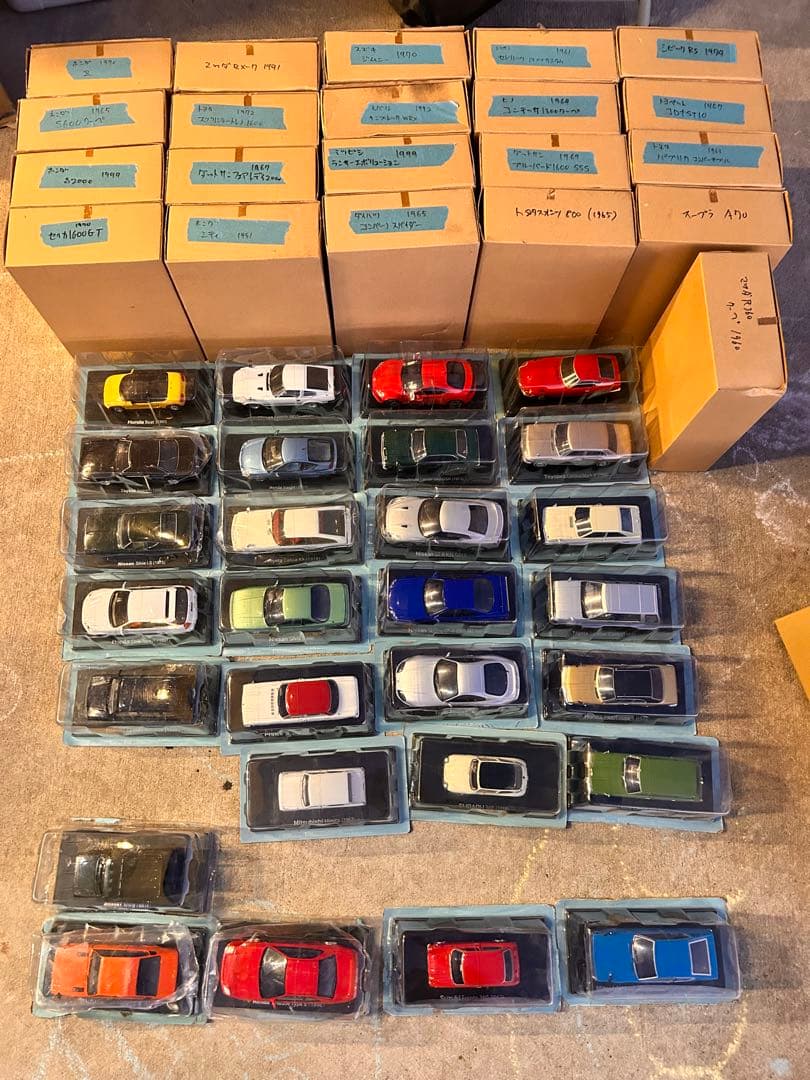 51台　国産名車コレクション　まとめ売り　模型 ミニカー コレクション