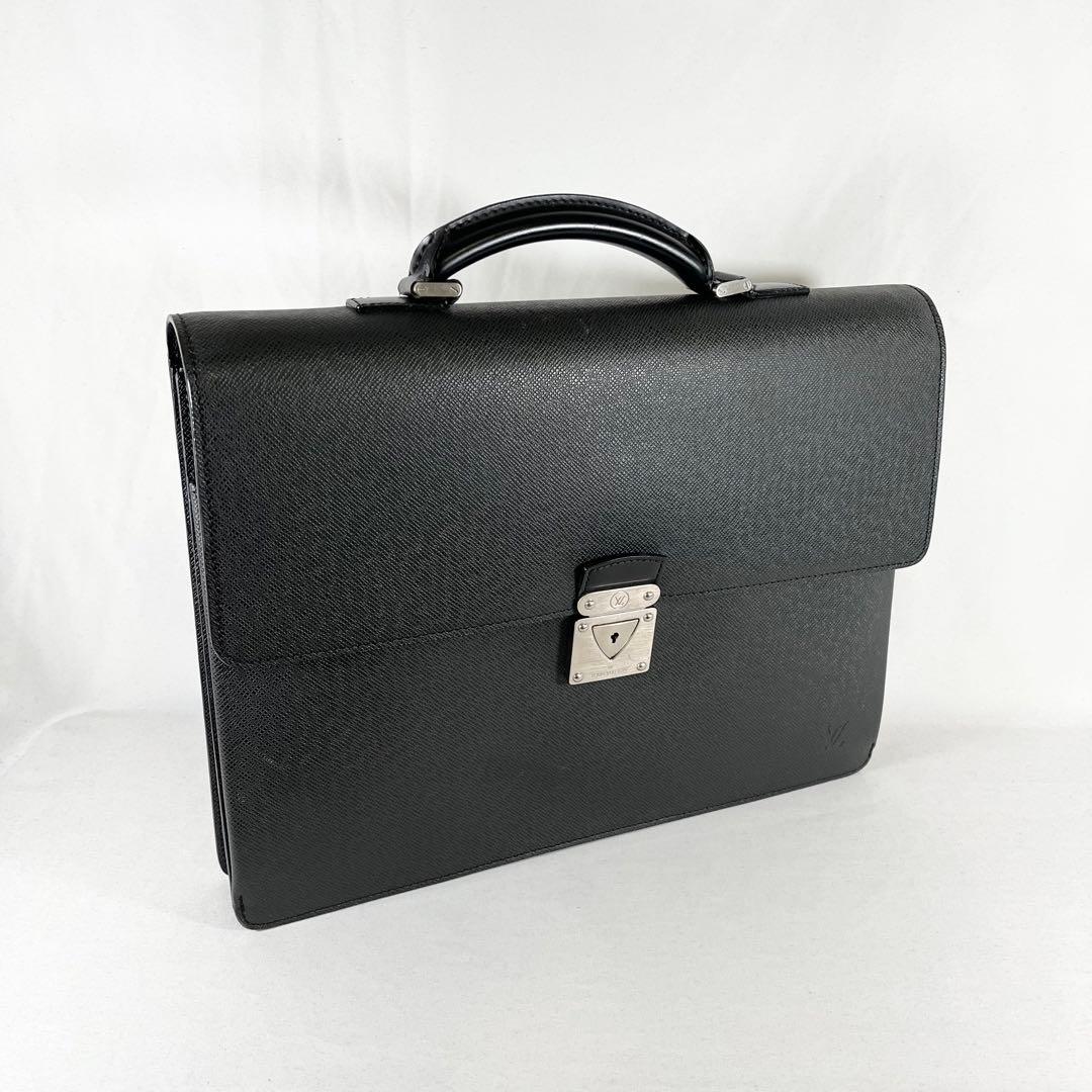 LOUIS VUITTON ルイヴィトン タイガ ビジネスバッグ グレー