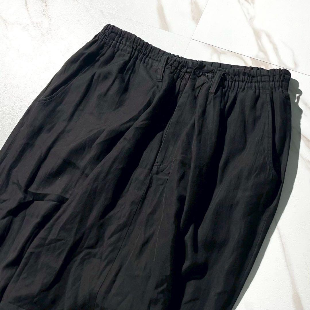 極美品 19SS⭐️ヨウジヤマモトプールオム サルエルパンツ ウエストゴム 3