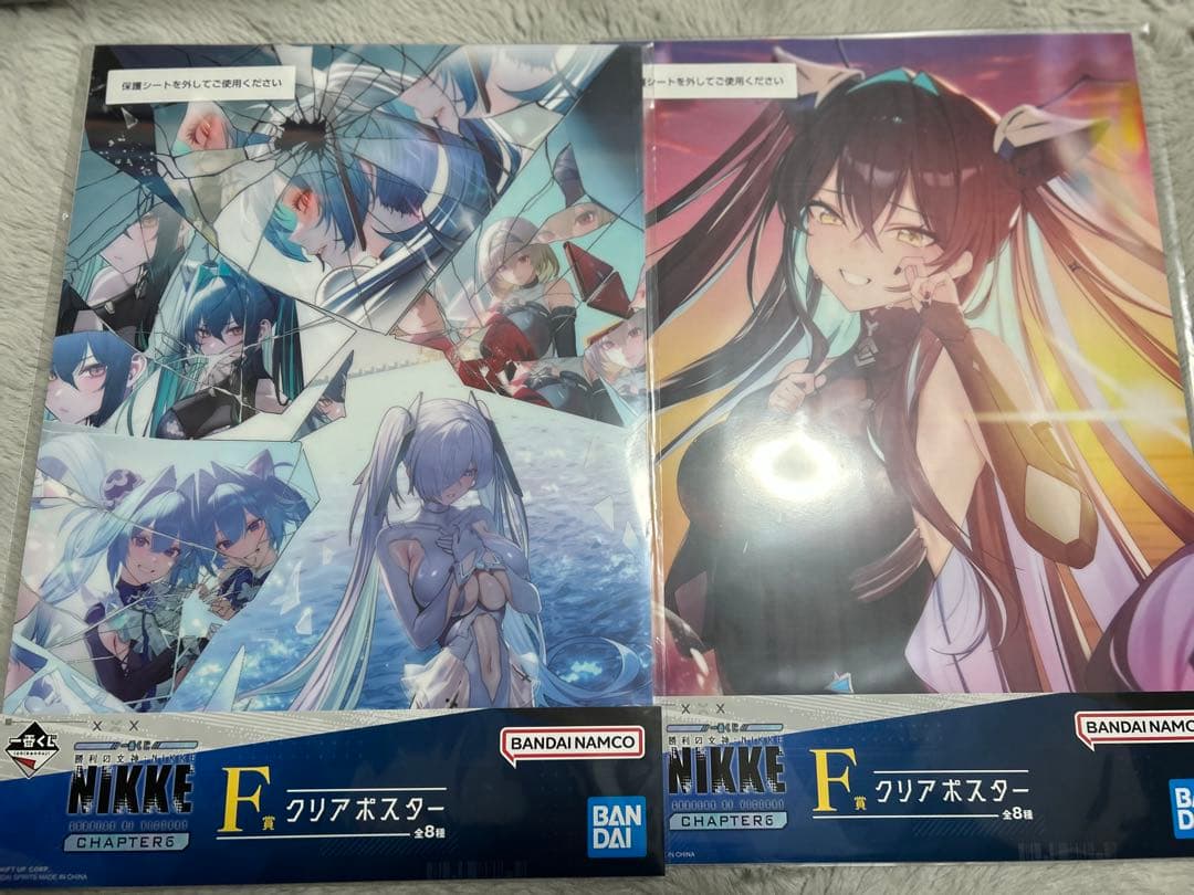 勝利の女神:NIKKE シンデレラ クリアポスター アクリルミラーチャーム