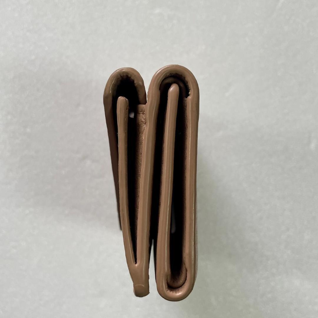 BALENCIAGA バレンシアガ　 三つ折り財布　ペーパーウォレット　ブラウン