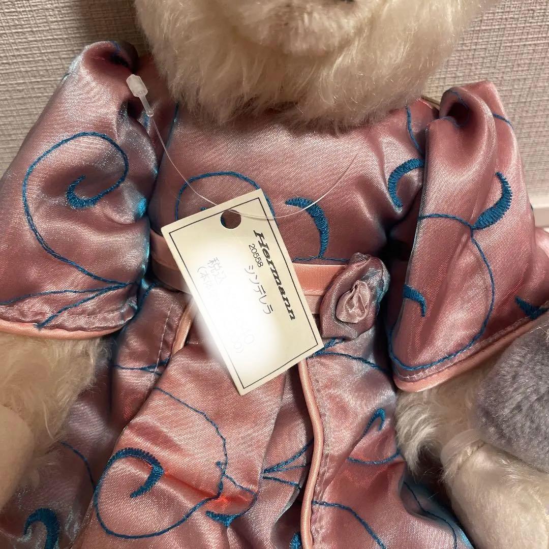 激レアテディベアオリジナルハーマン社製/限定品/シンデレラベア/