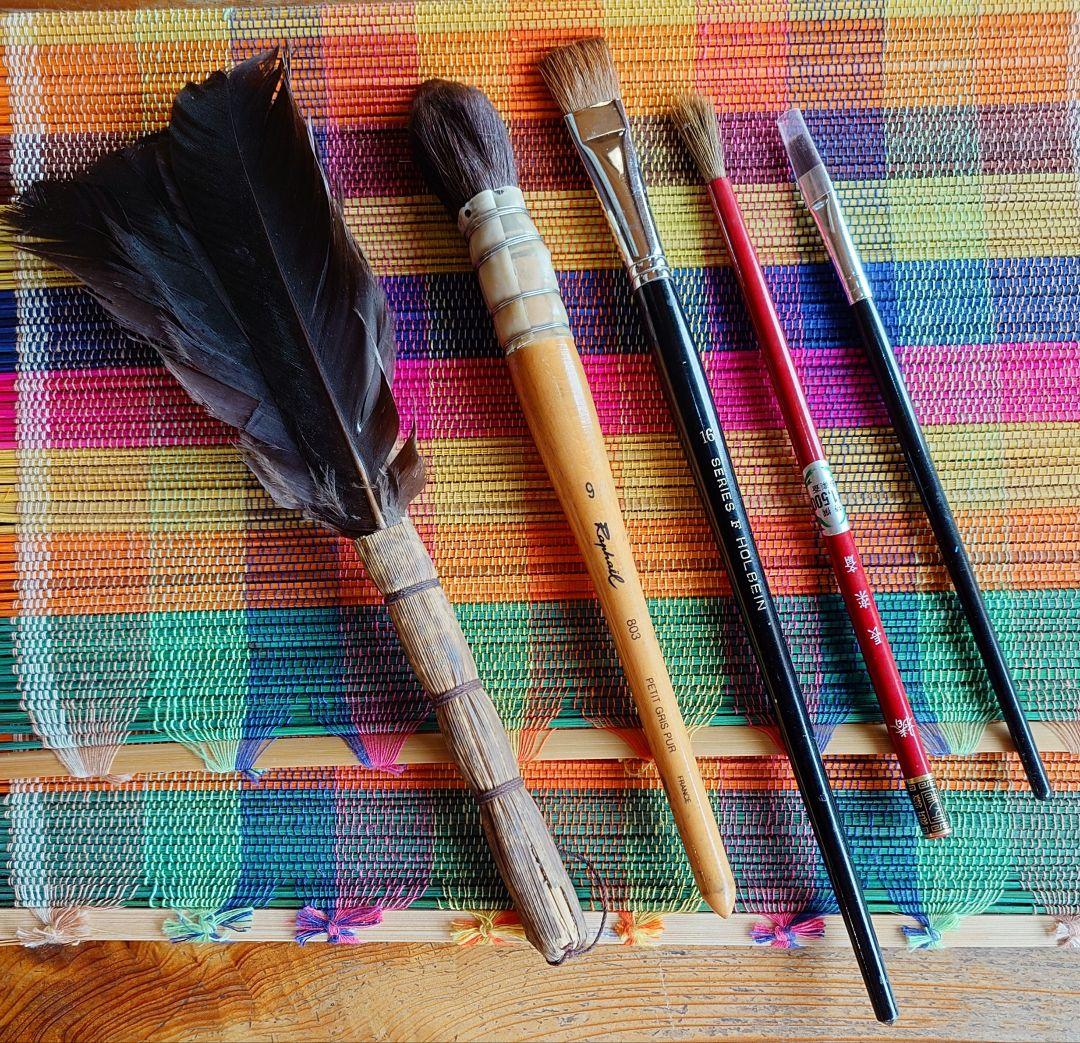 No.264…画材用ブラシ、筆　まとめ売り