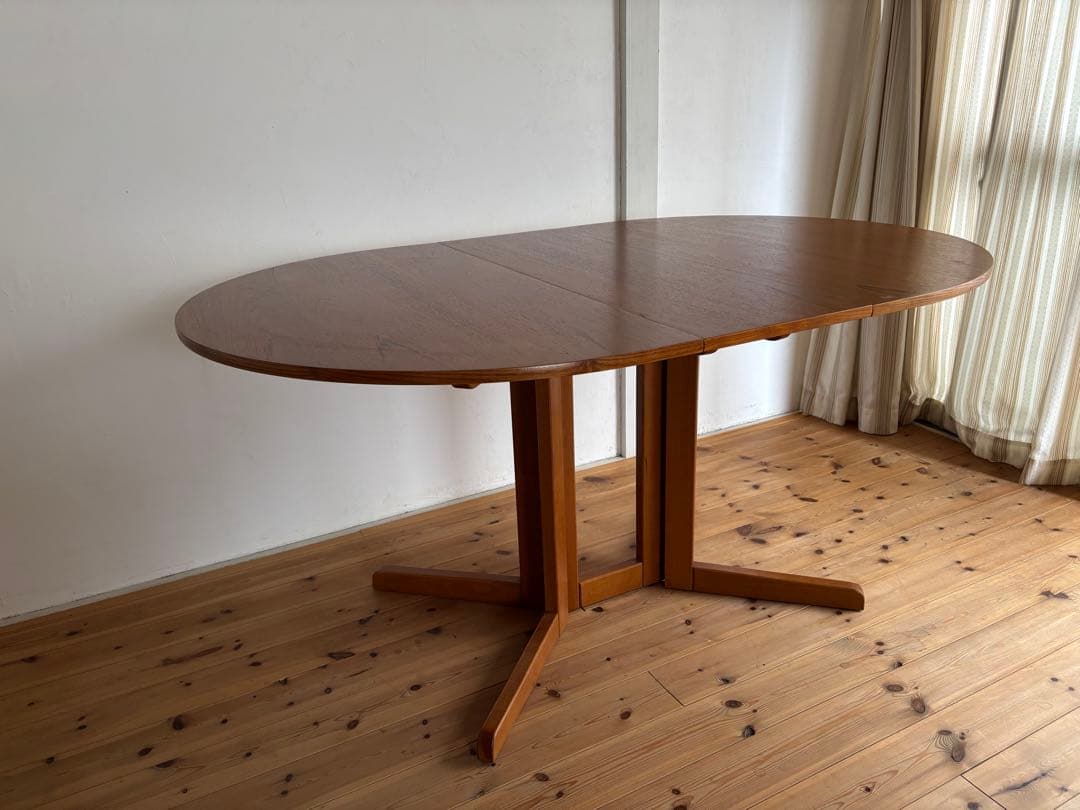 北欧ヴィンテージ　デンマーク　チーク　バタフライテーブル