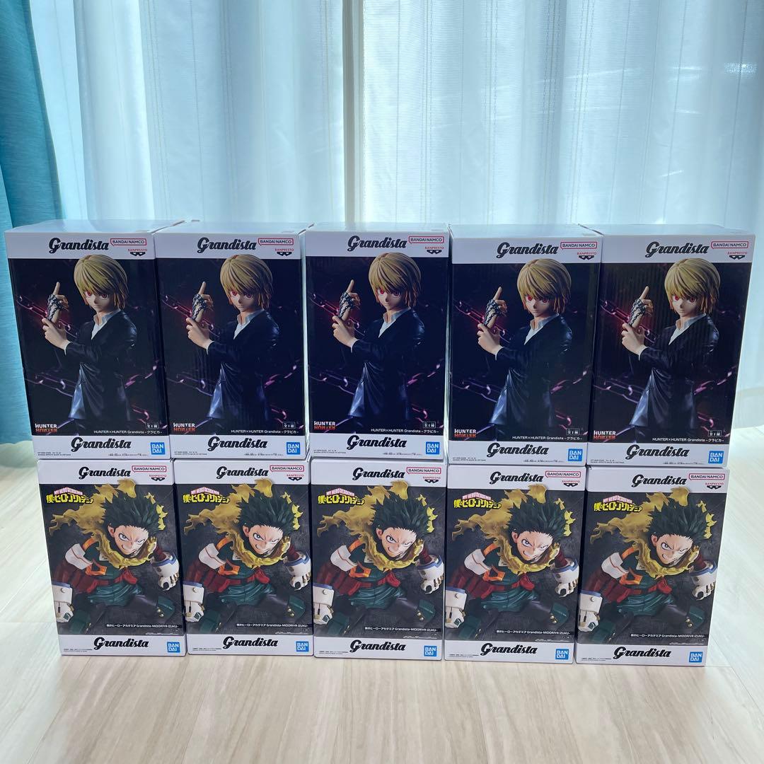 未開封Grandistaクラピカ他プライズフィギュア10体セット まとめ売り
