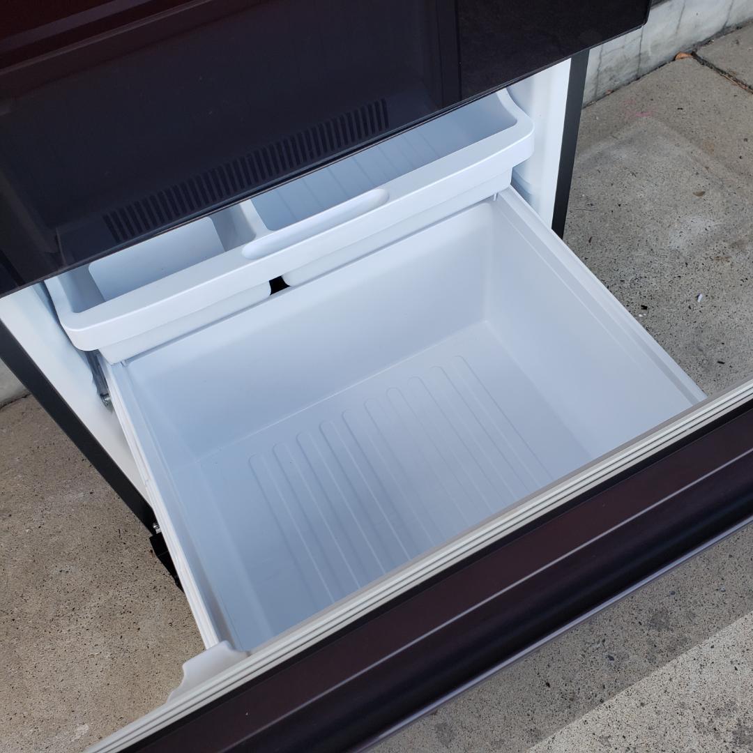 シャープ 3ドア冷蔵庫 SJ-GW35F-R どっちでもドア プラズマクラスター