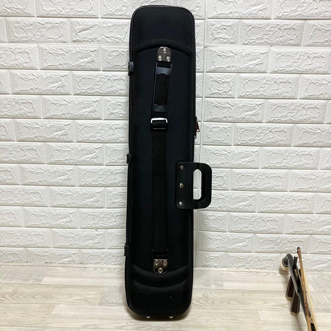 紅木　古月琴坊　蛇皮　本革　高級 二胡 中国 弦楽器 彫刻 民族楽器 付属品多数