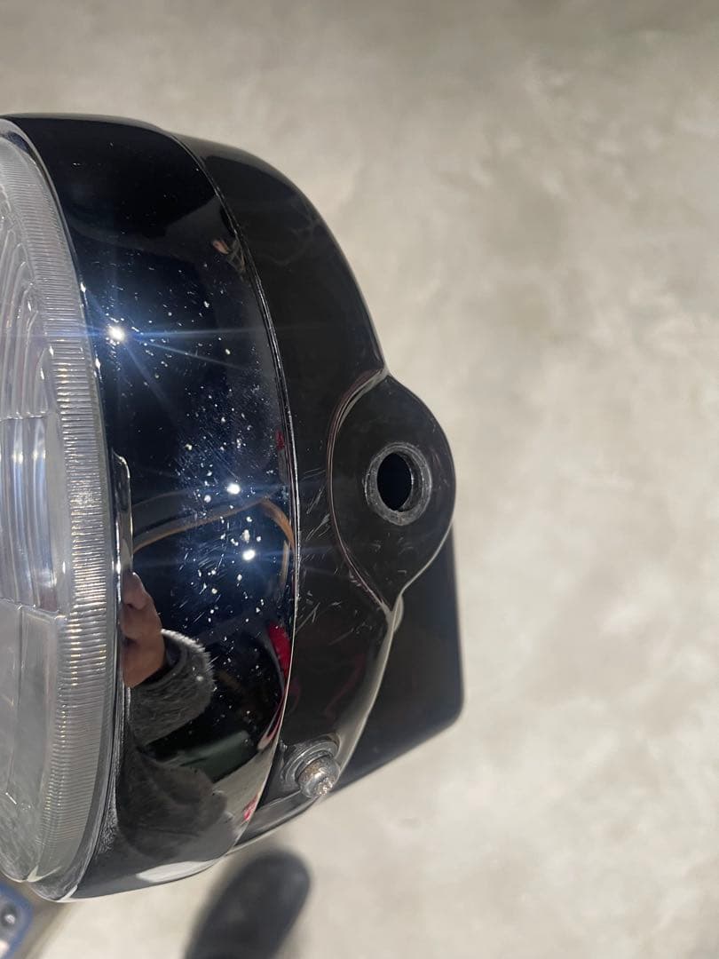 ペ*ン様 シビエ　ヘッドライト　Z411-03001 リムロゴ　ケース裏ロゴ　希