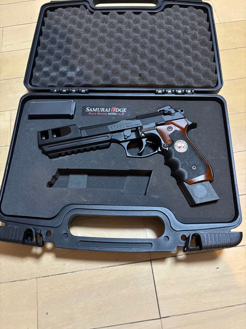 希少！マルイ　サムライエッジ　ver2 バリーバートン　ガスガンエアガン