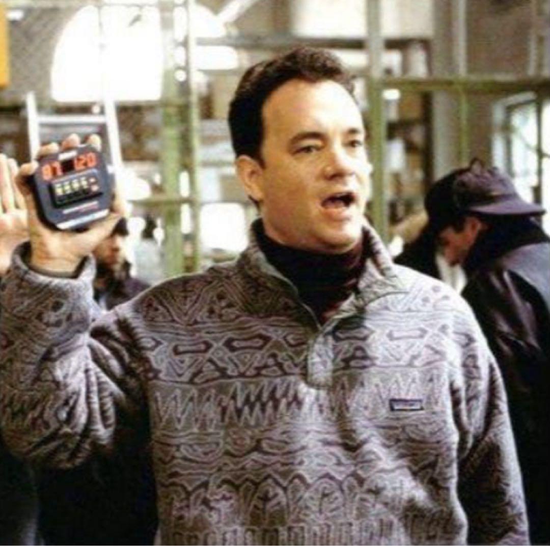 90s patagonia 総柄フリースミトンUSA製 / シンチラスナップT