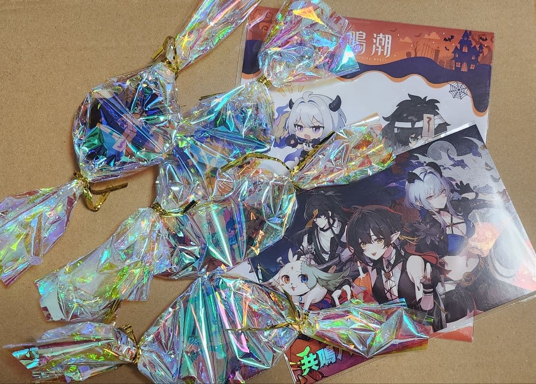 鳴潮 池袋ハロウィン　アクリルキーホルダー　ポストカード　ステッカー