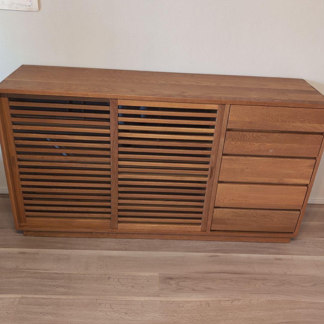 ★Teto★ 起立木工 ナチュラルウッド キャビネット