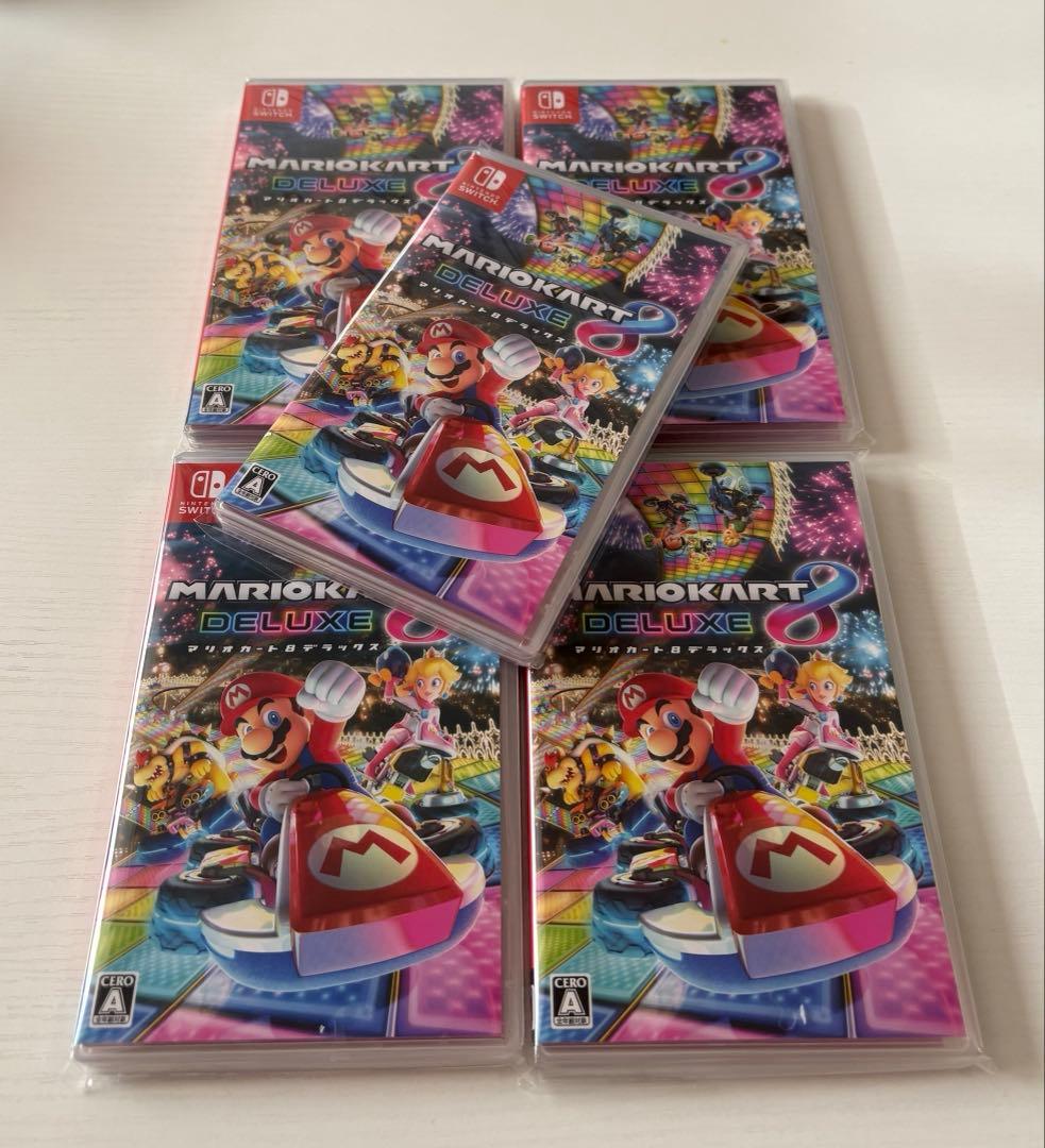 【5個セット】マリオカート8デラックス Switch