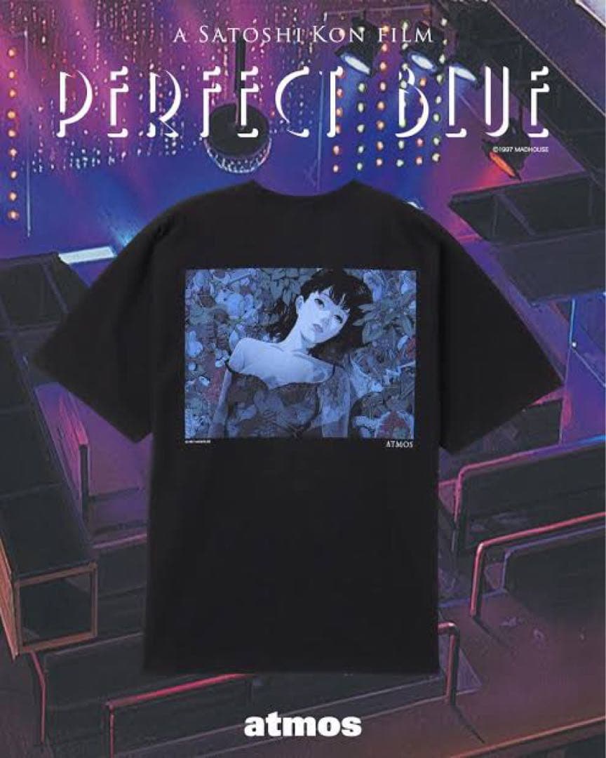 トップス PERFECT BLUE x atmos T-shirt 1 BLACK XL