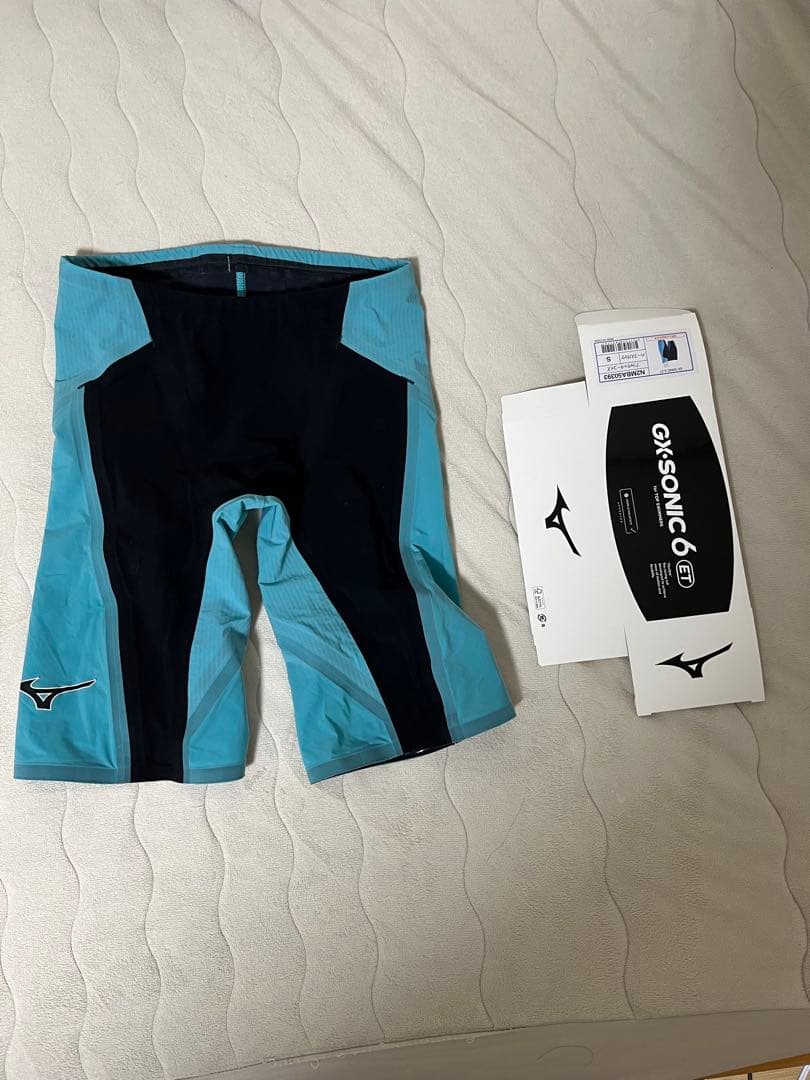 ミズノ 競泳水着 メンズ GX SONIC6 ET Sサイズ　①美品