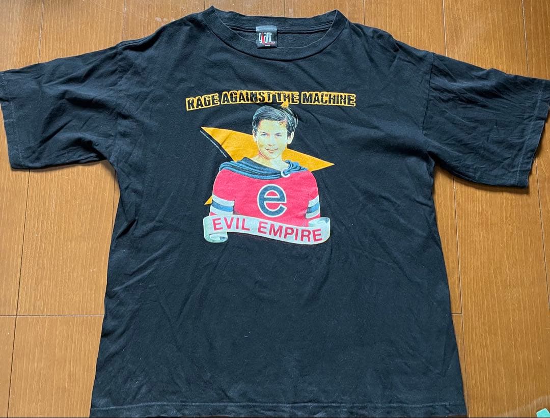 90s RAGE Tシャツ giant evil empire ビンテージ