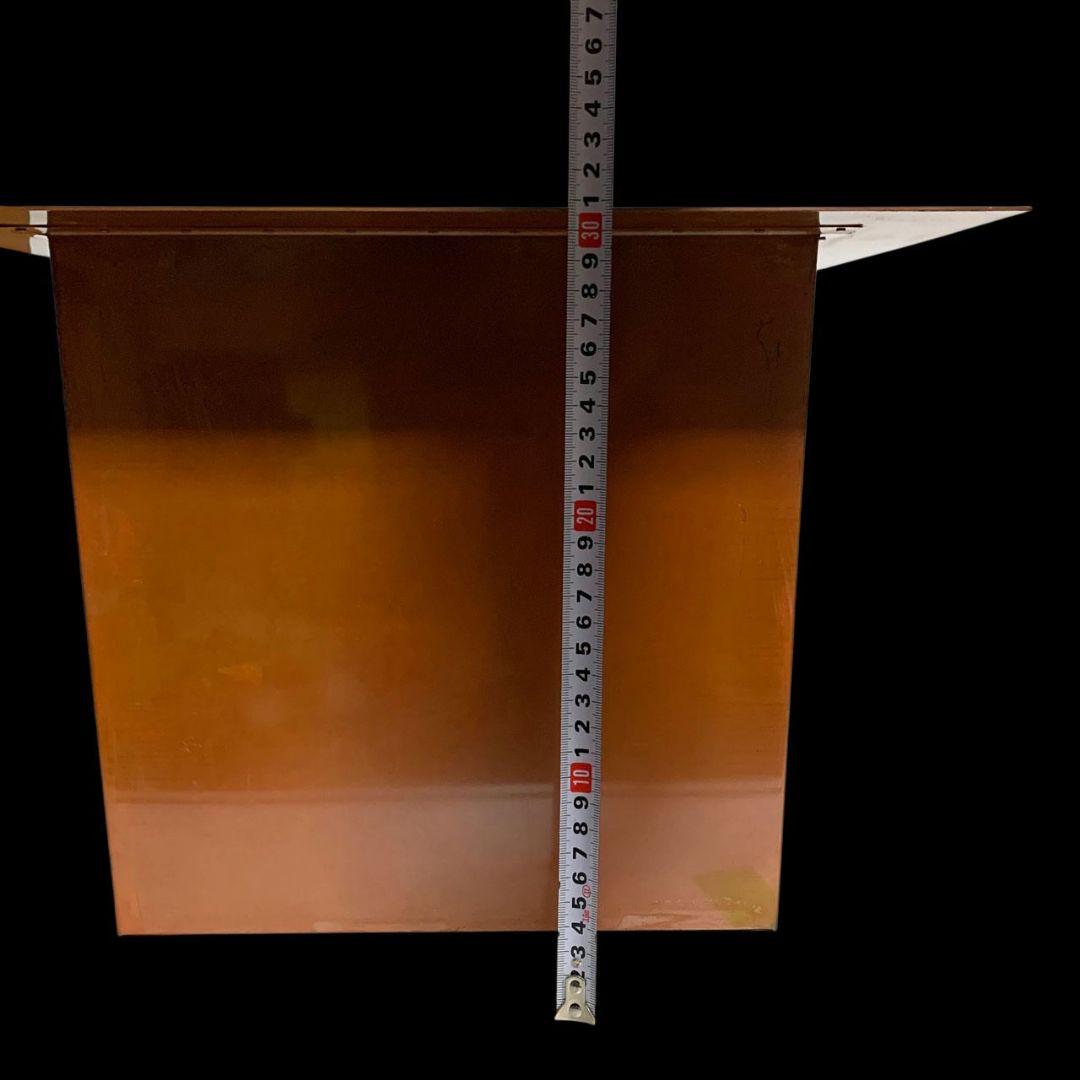 茶道具 銅製 炉おとし 炉壇