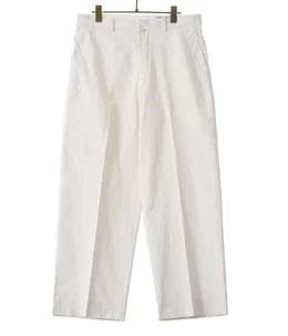 YAECA チノ クリーズド 30inch　ホワイト