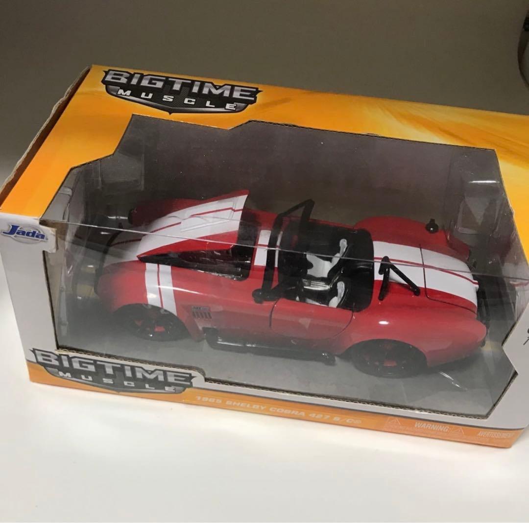 新品　Muscle 1965 Shelby Cobra 1/24 Red