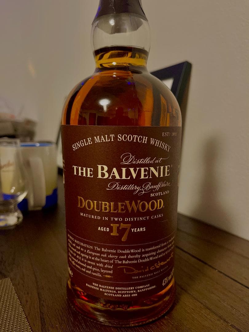 ウイスキー Balvenie 17 Doublewood